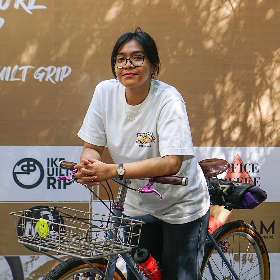 T-Shirt Friday Cycling Mini Explore - White