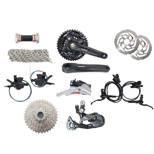 Shimano Groupset Alivio M3100 40-30-22 x 170 11-36T