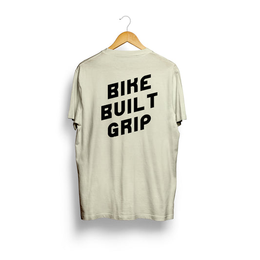 T-SHIRT BIKE BUILT GRIP BEIGE