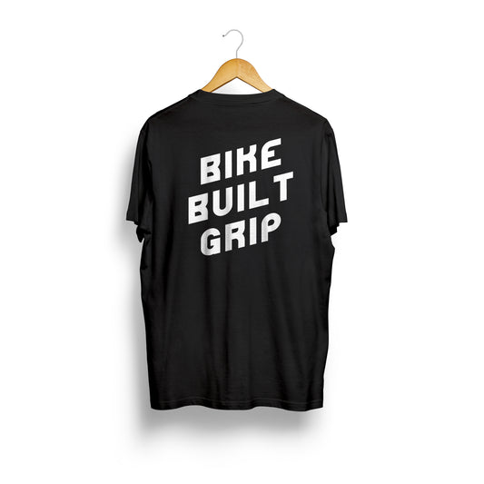 T-SHIRT BIKE BUILT GRIP BLACK