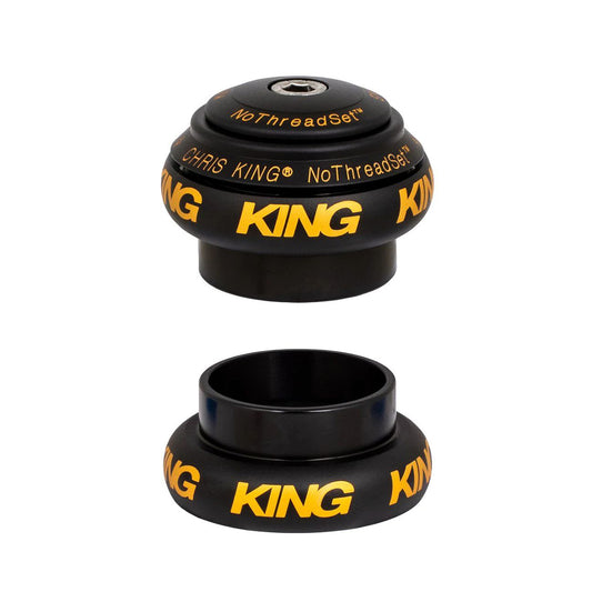 CHRIS KING NOTHREADSET™ EC34|EC34 HEADSET TWO TONE BLACK GOLD