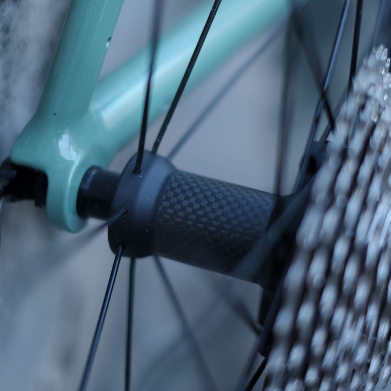 Full Bike BORNEOTRACK ISP Road bike rims brake Headset integrated 1 1/8