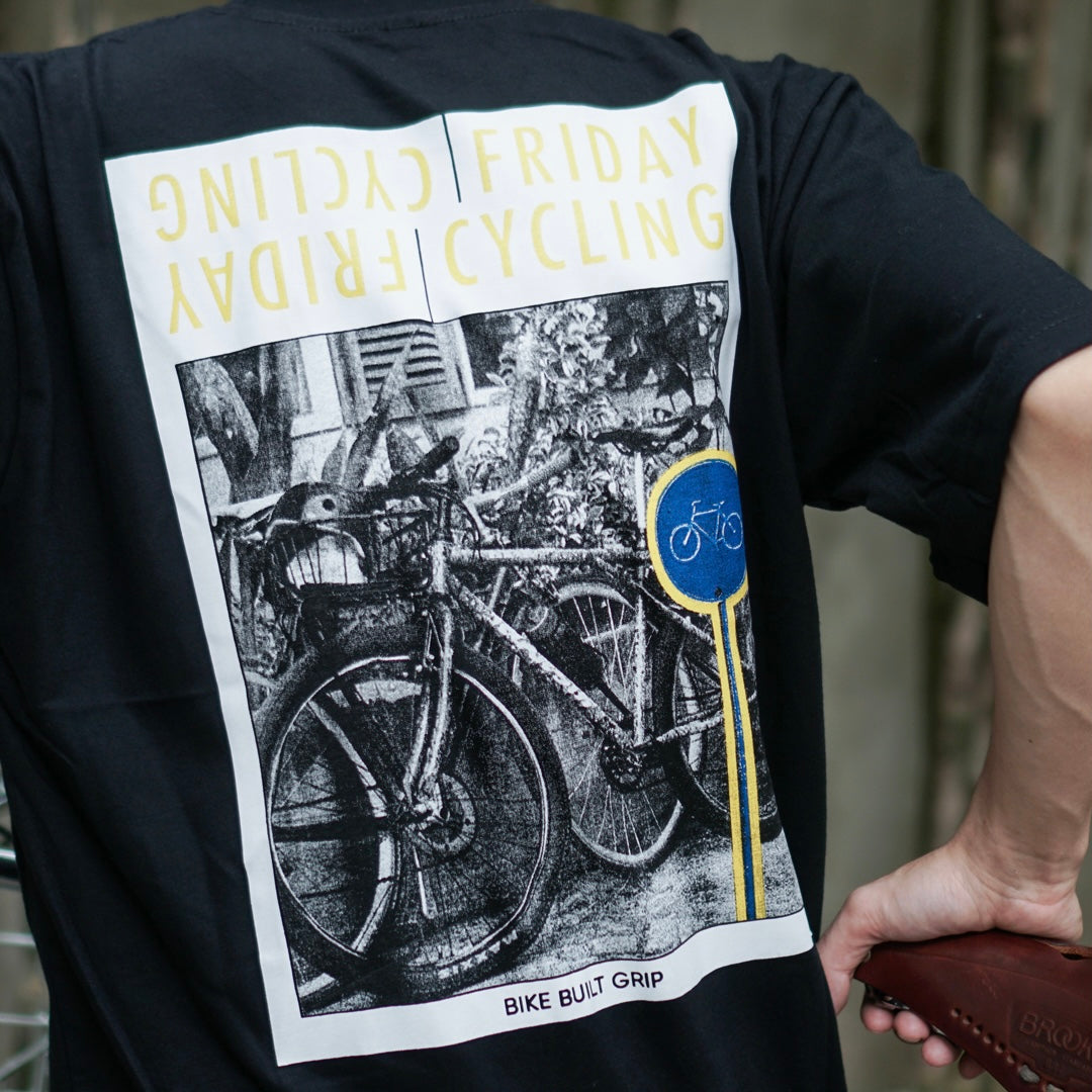 T-Shirt Friday Cycling - Black