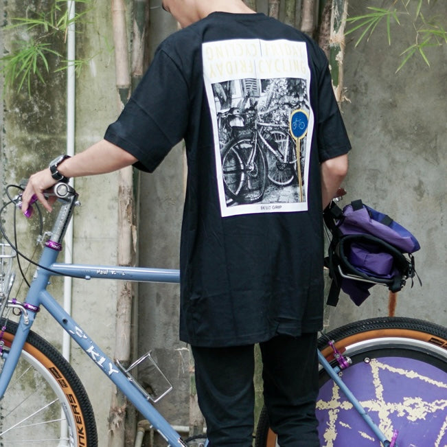 T-Shirt Friday Cycling - Black