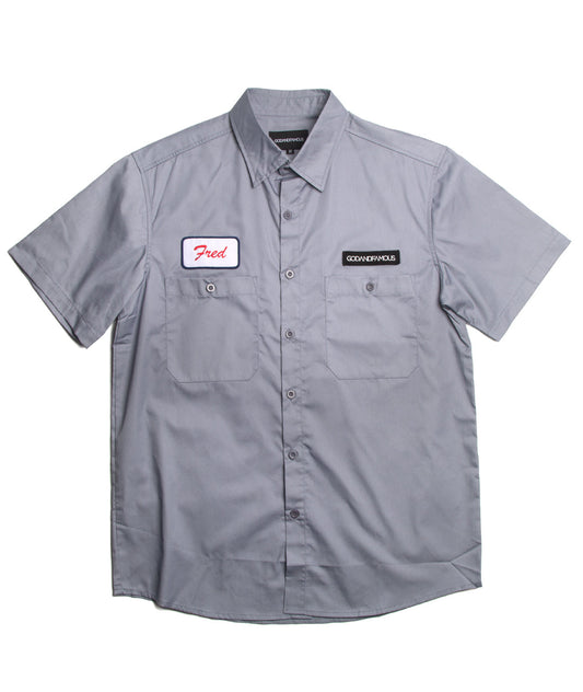 Fred Workshirt - Janitor Gray