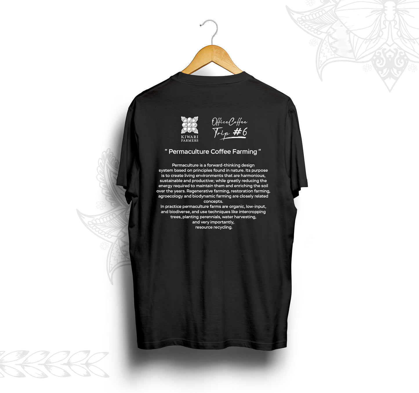 T-Shirt Office Coffee Trip #6 - Black