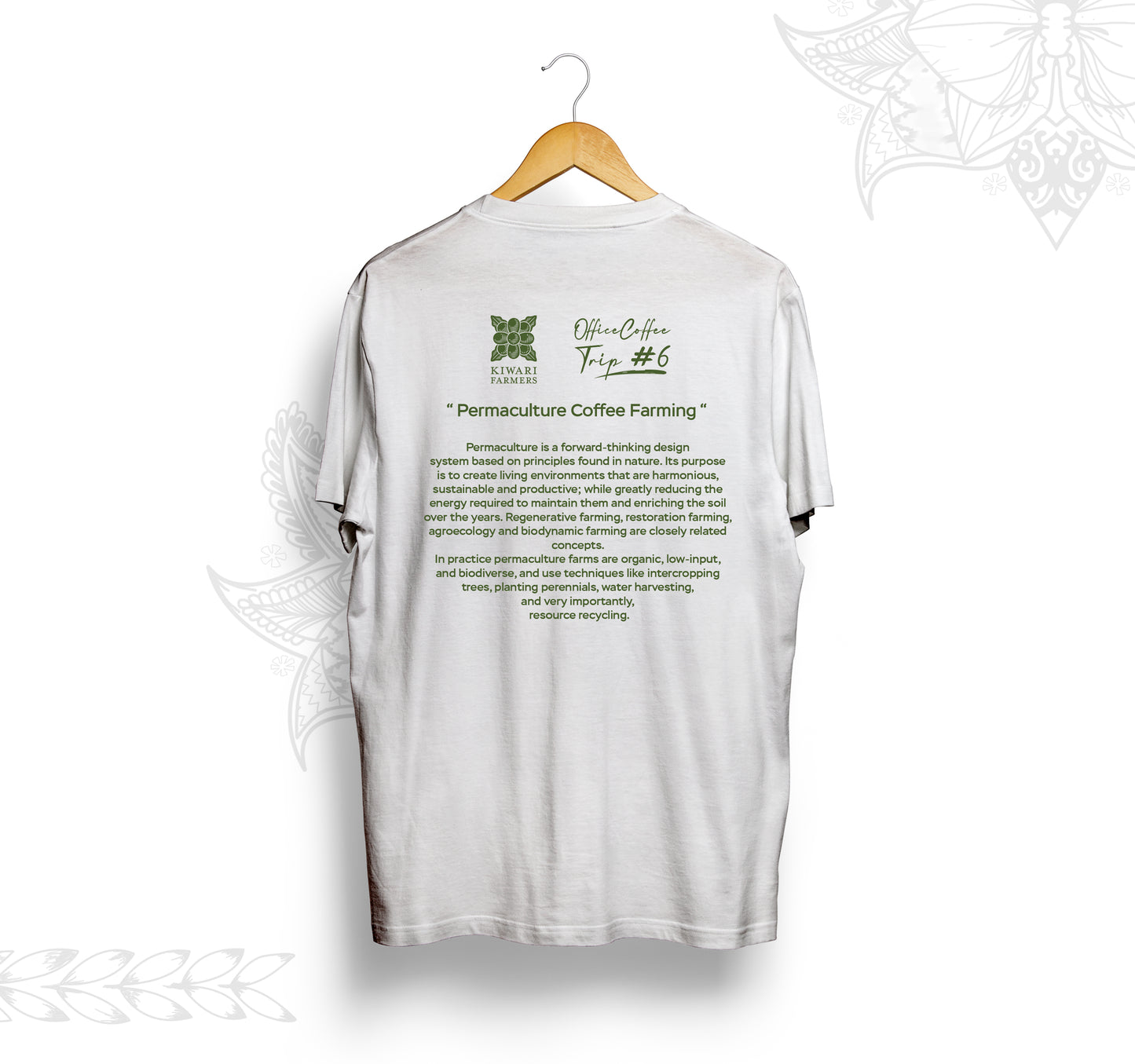T-Shirt Office Coffee Trip #6 - White