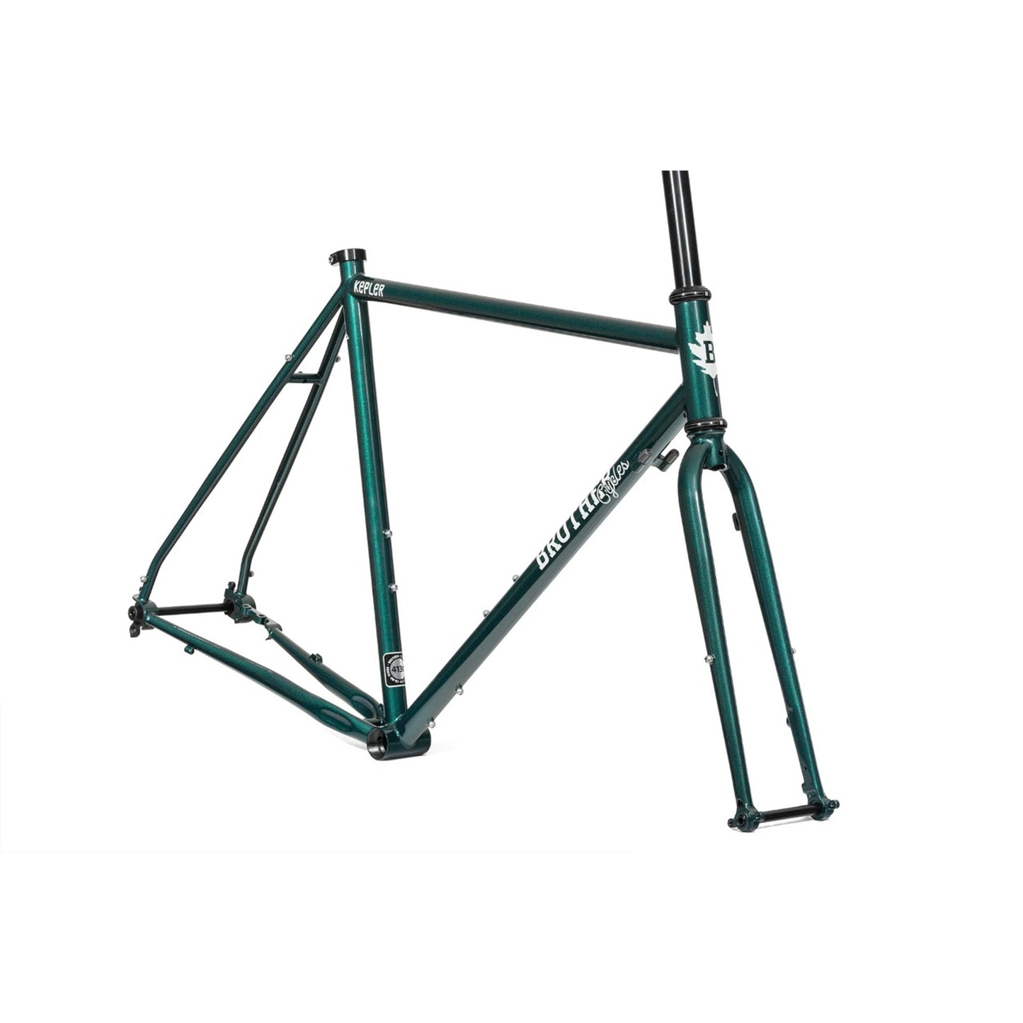 BROTHER CYCLES KEPLER DISC FRAME - GREEN METALLIC 50cm