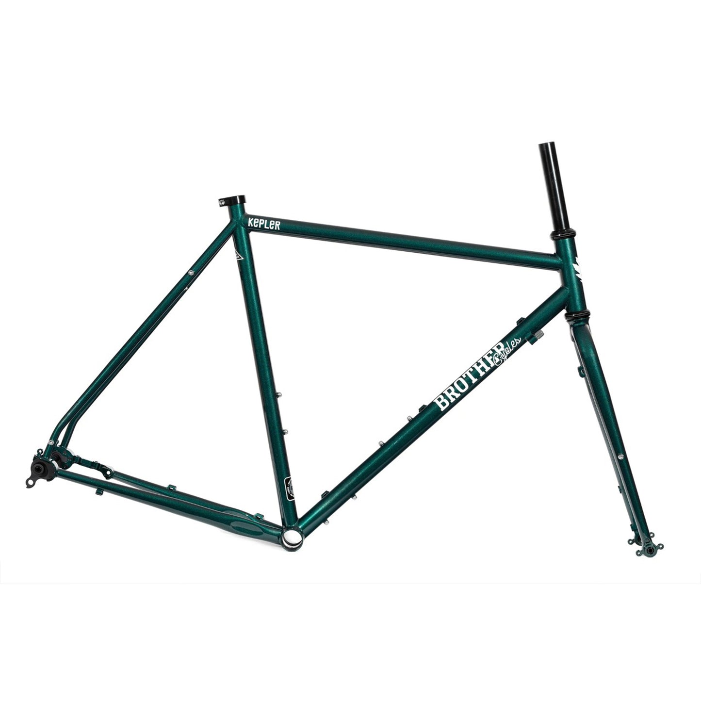 BROTHER CYCLES KEPLER DISC FRAME - GREEN METALLIC 50cm