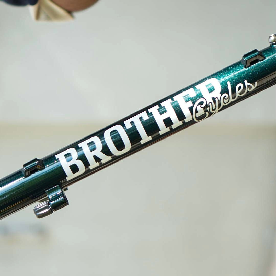 BROTHER CYCLES KEPLER DISC FRAME - GREEN METALLIC 50cm