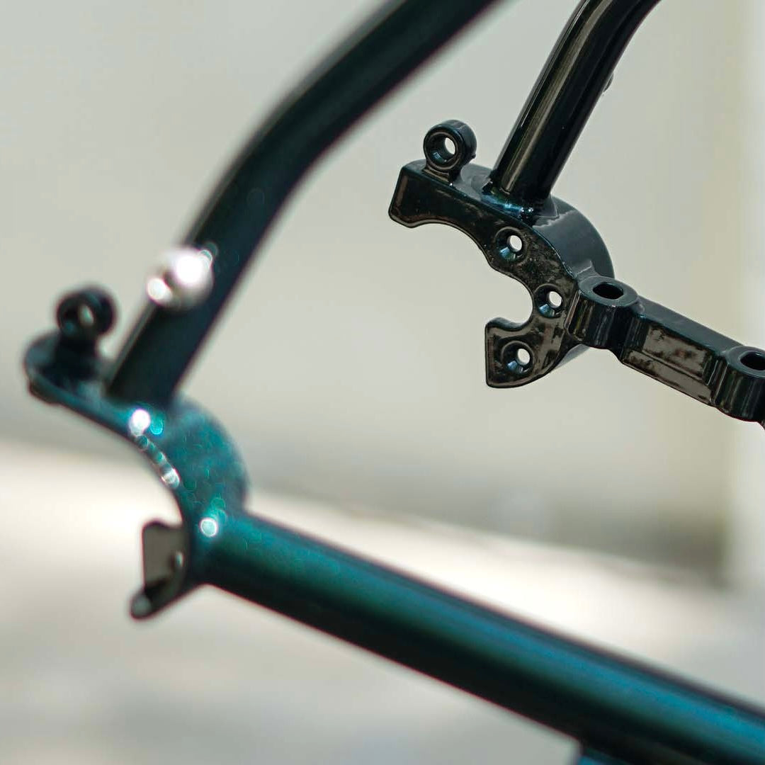 BROTHER CYCLES KEPLER DISC FRAME - GREEN METALLIC 50cm