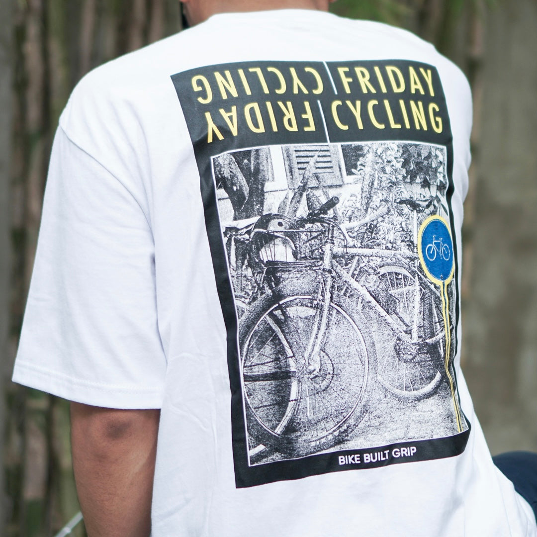 T-Shirt Friday Cycling - White