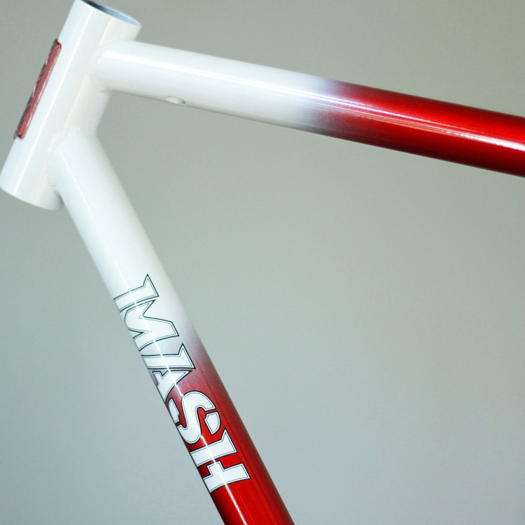 MASH Steel Frameset Red/White