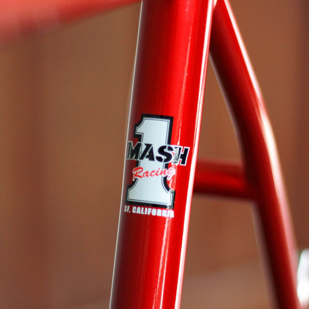 MASH Steel Frameset Red/White