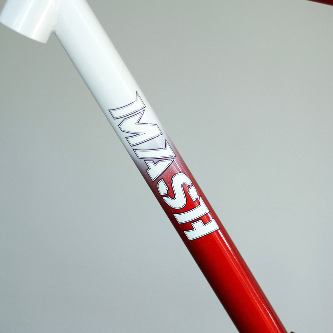 MASH Steel Frameset Red/White