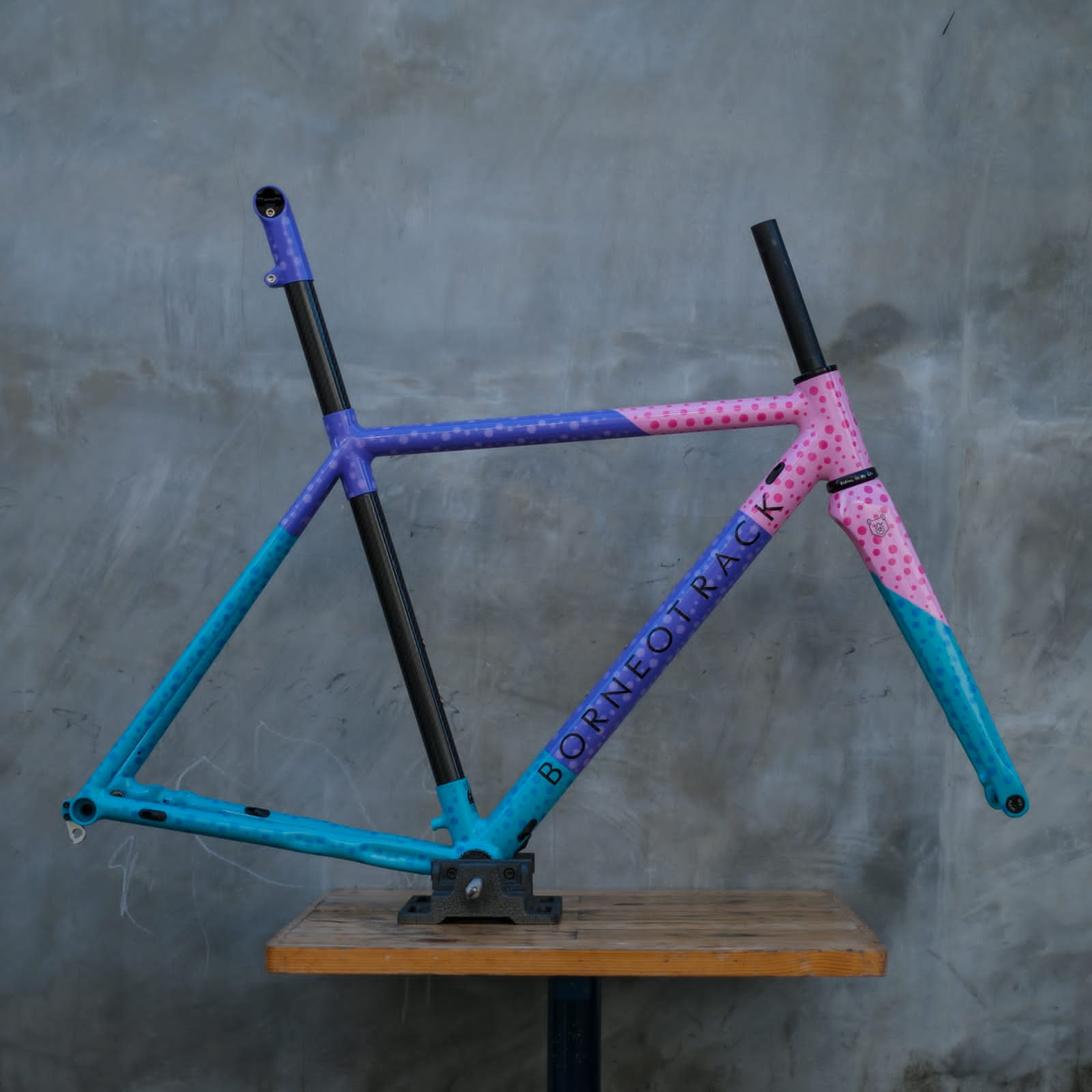 Borneotrack Road Bike Frameset – Bike Built Grip